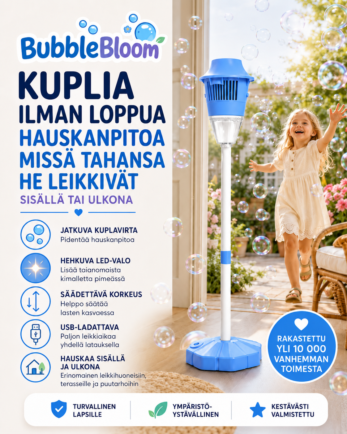 BubbleBloom Puutarhasauva