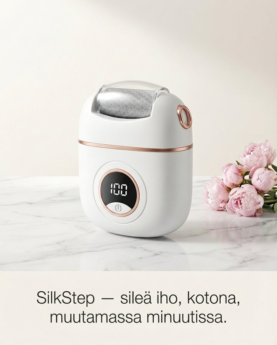 SilkStep Sähköinen kovettumien poistaja