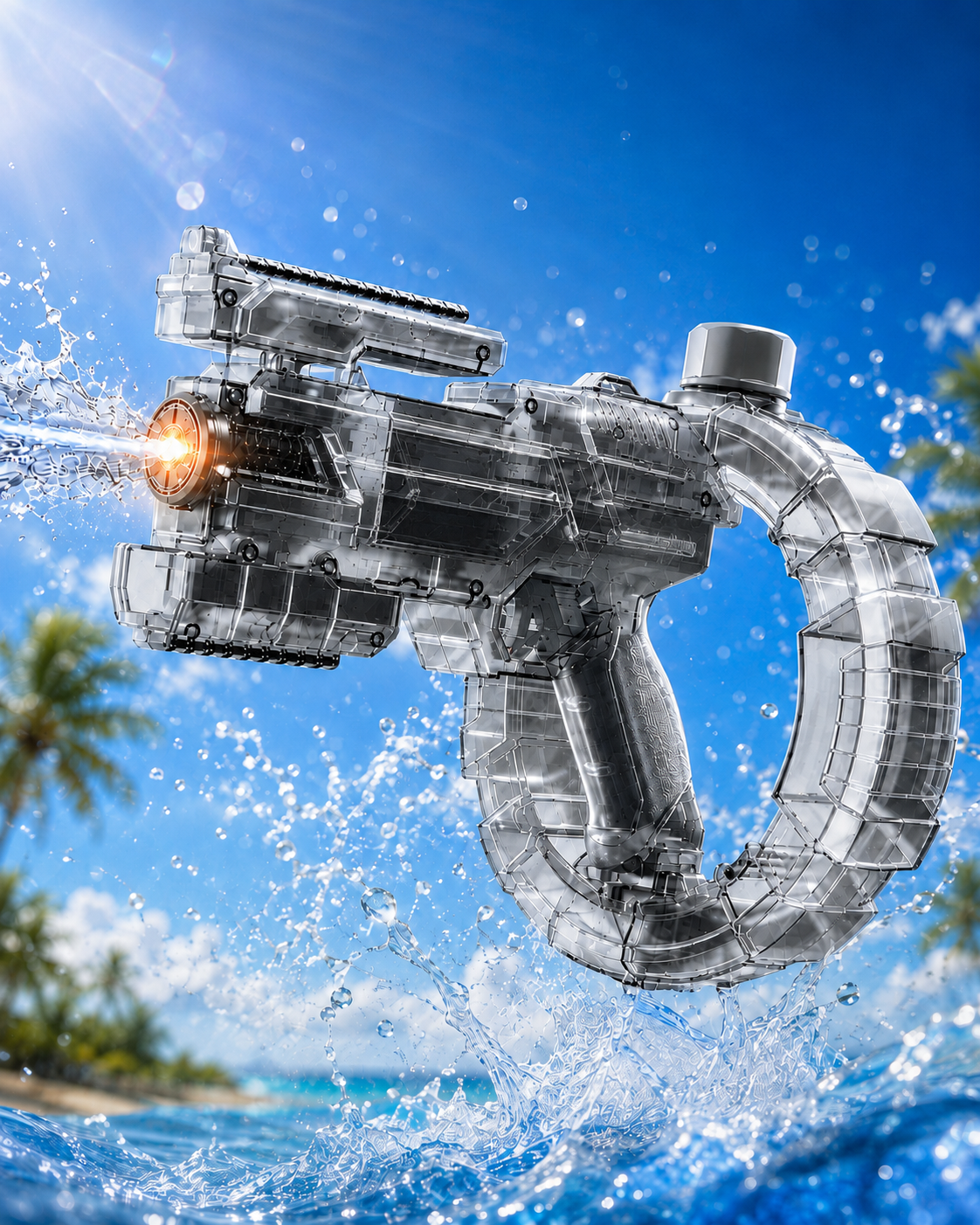 SplashJet Auto Blaster | Sähköinen automaattinen vesipyssy