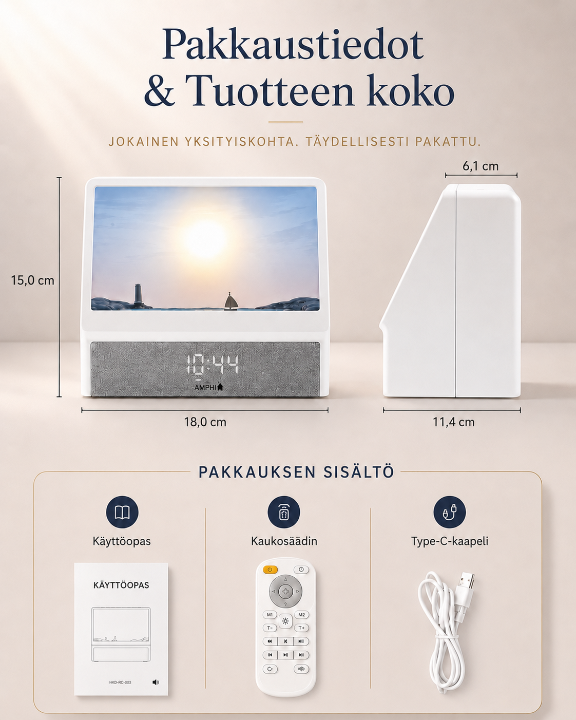 LumaWake Aamunkoiton Herätysvalo