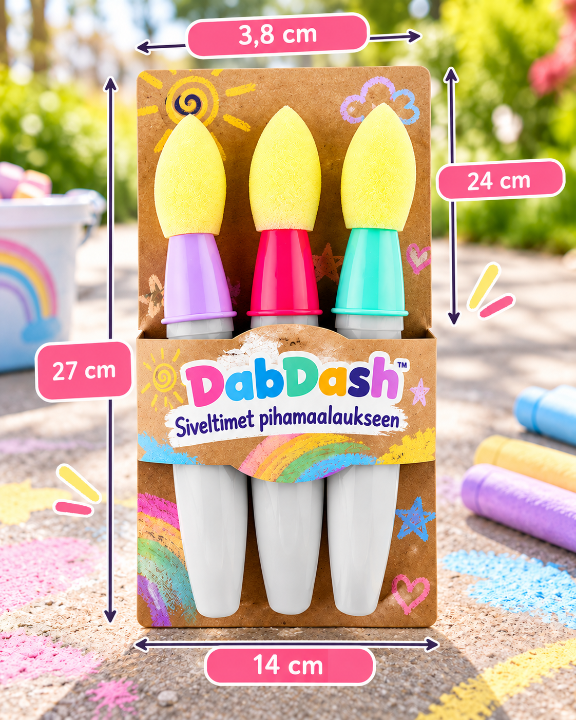 DabDash Katuliitumaalisiveltimet