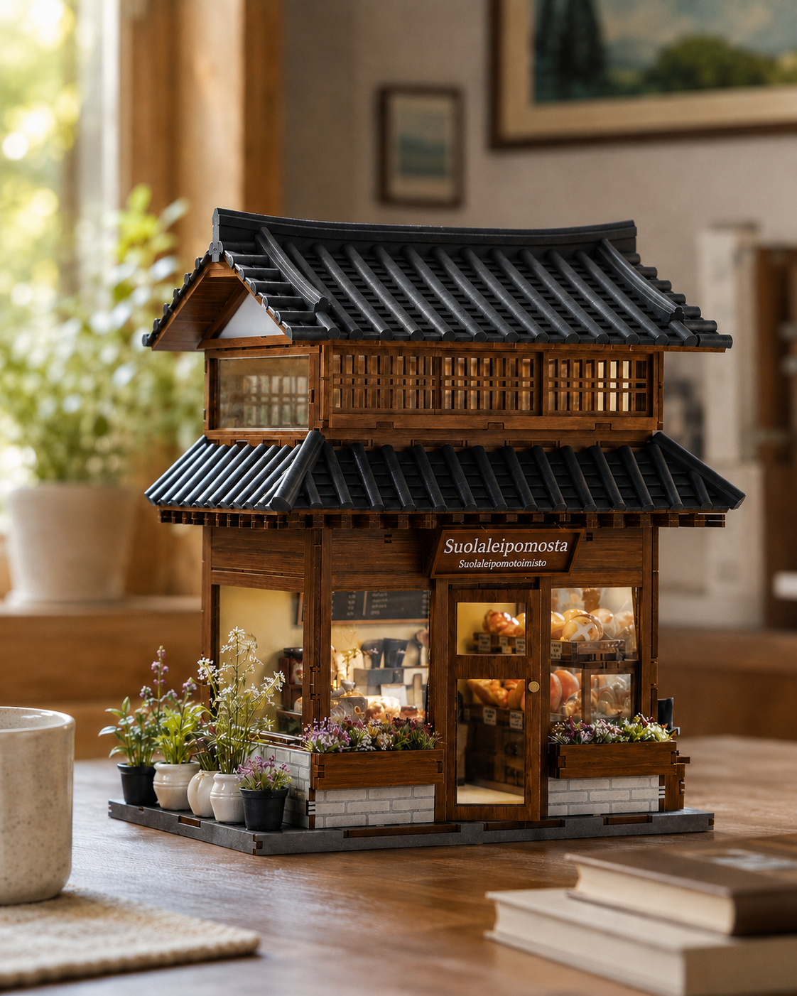 Ikseonin Lyhtyleipomo – Hanok-pienoismalli