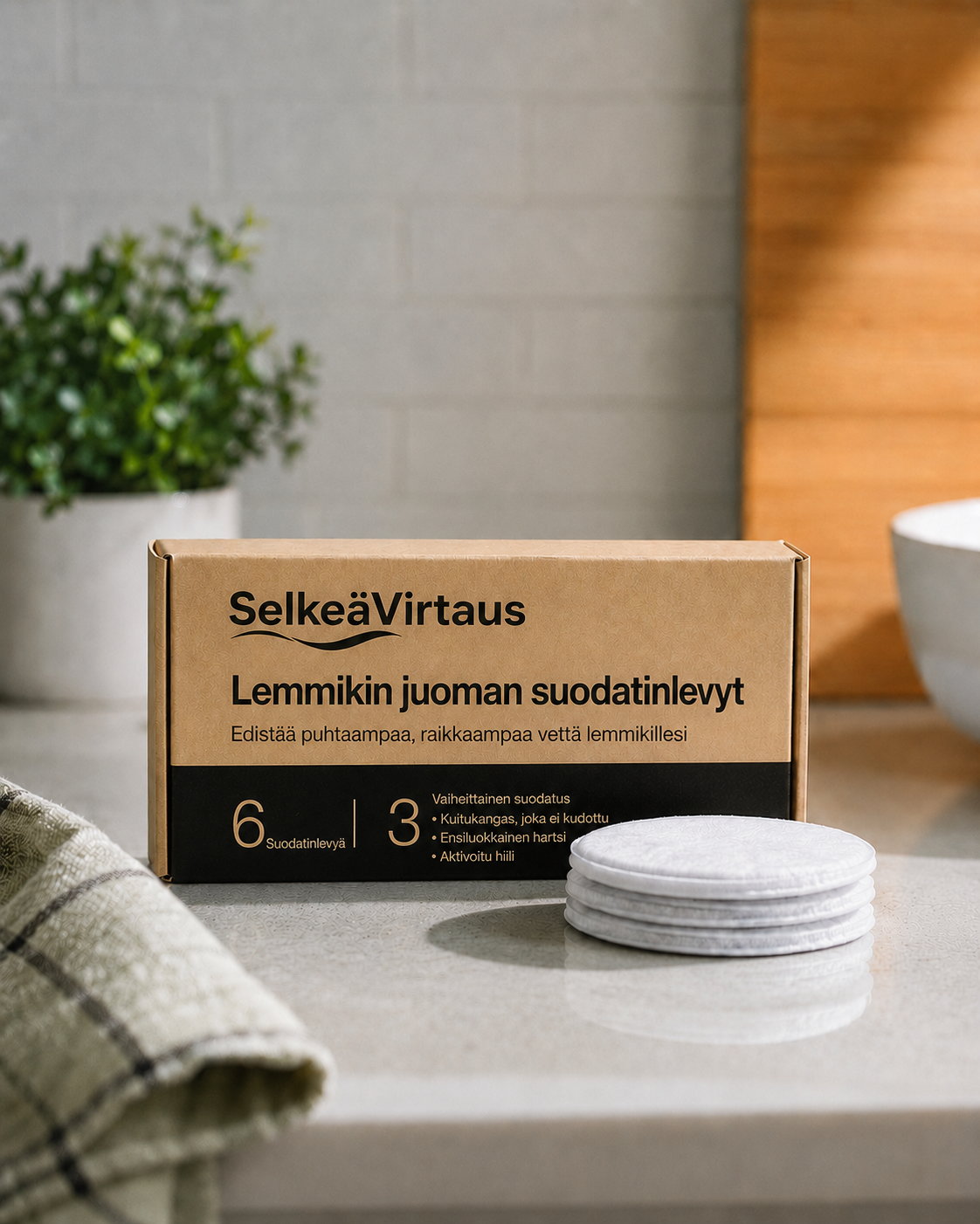 ClearFlow-vesiautomaatti lemmikeille