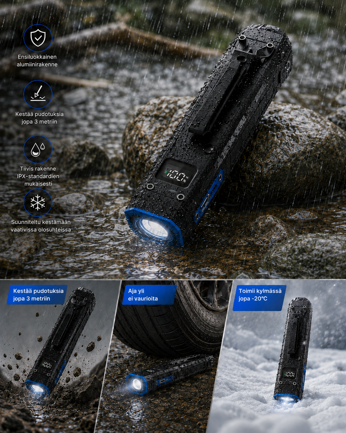 NightPath Pro EDC-taskulamppu