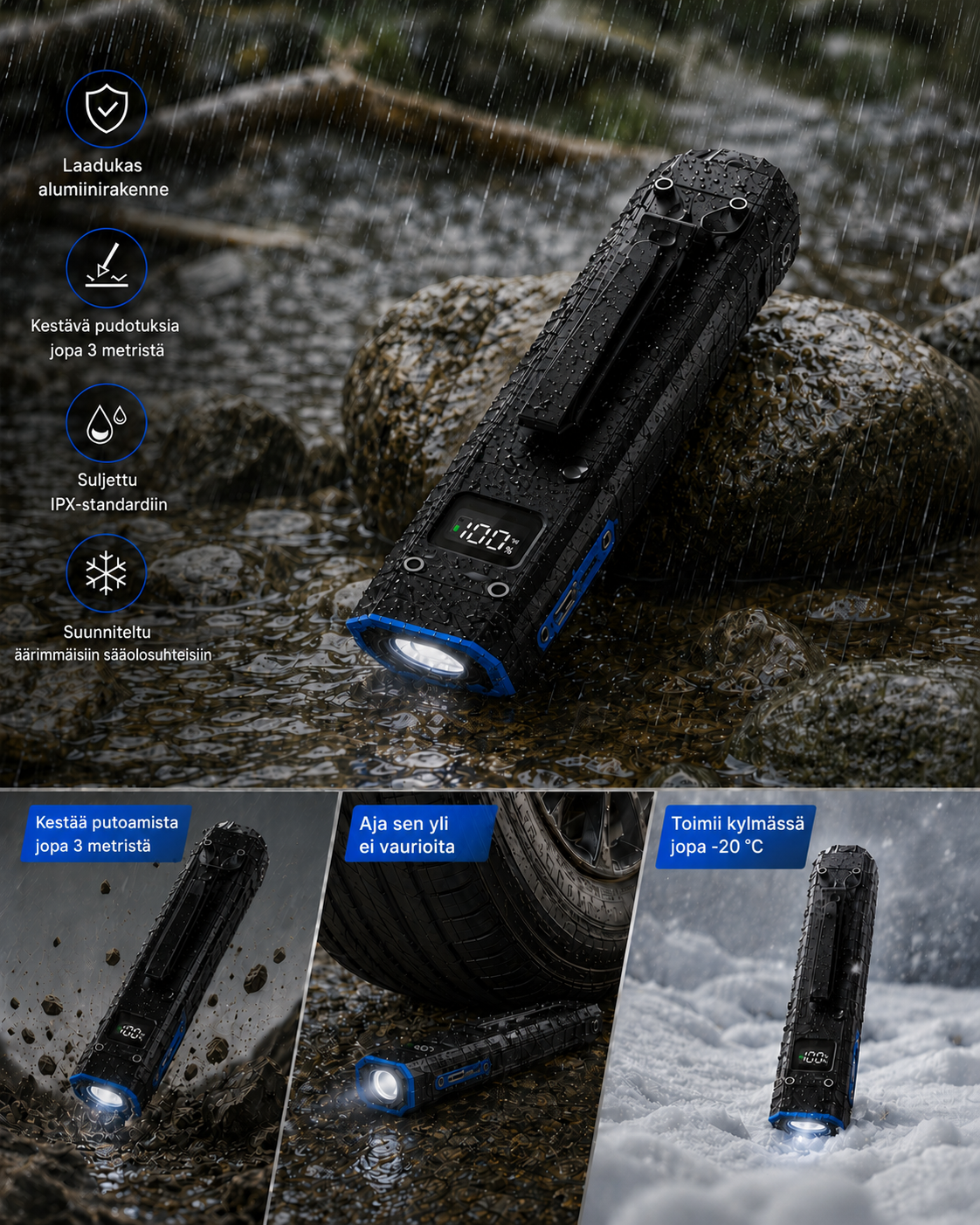 NightPath Pro EDC-taskulamppu