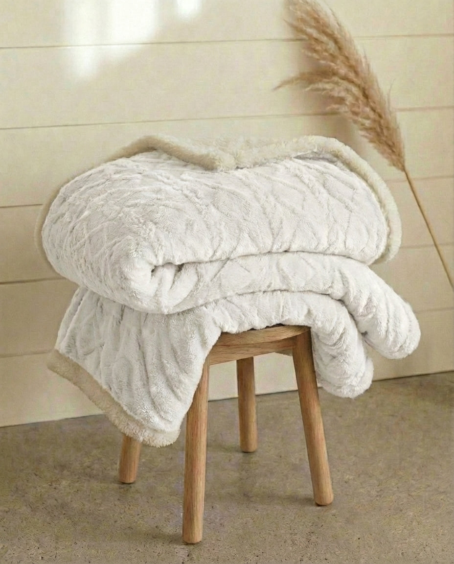 Talvinen fleece-peitto – Ylellinen pehmopeitto | 5 kokoa
