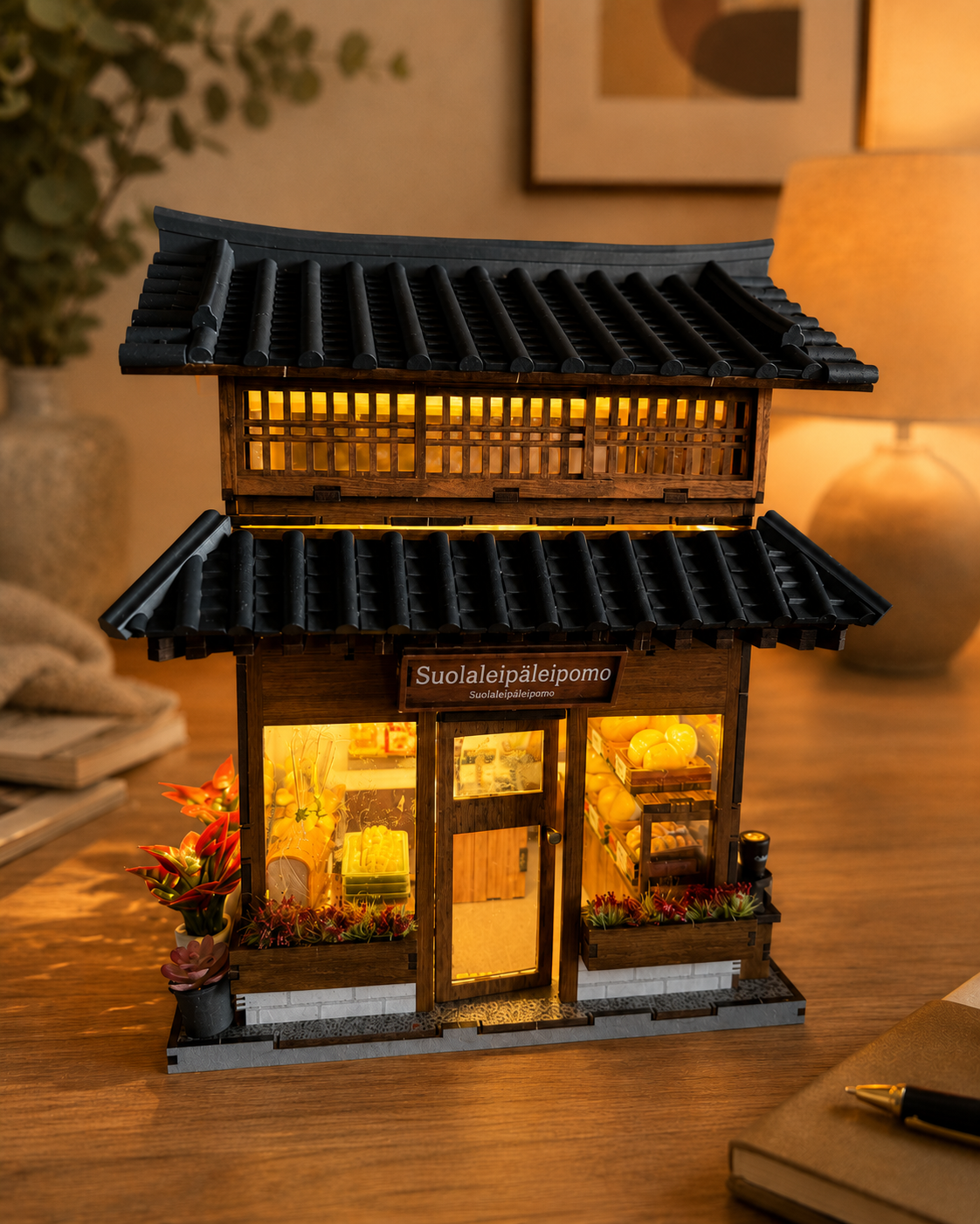 Ikseonin Lyhtyleipomo – Hanok-pienoismalli
