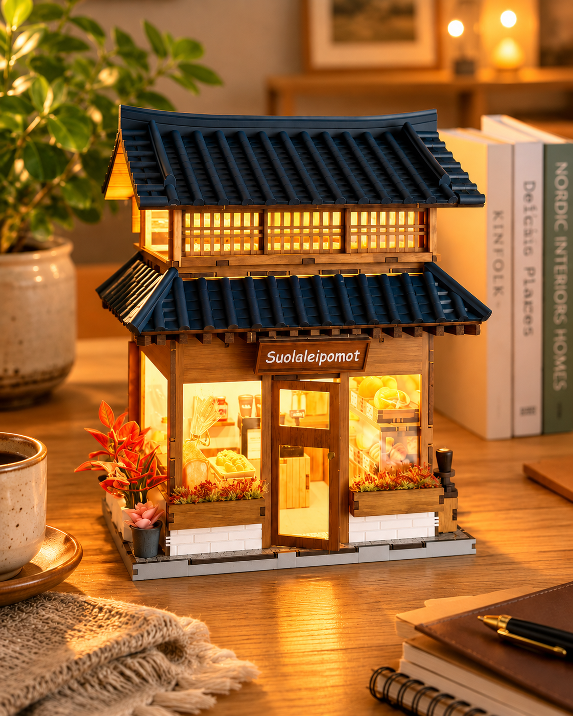 Ikseonin Lyhtyleipomo – Hanok-pienoismalli