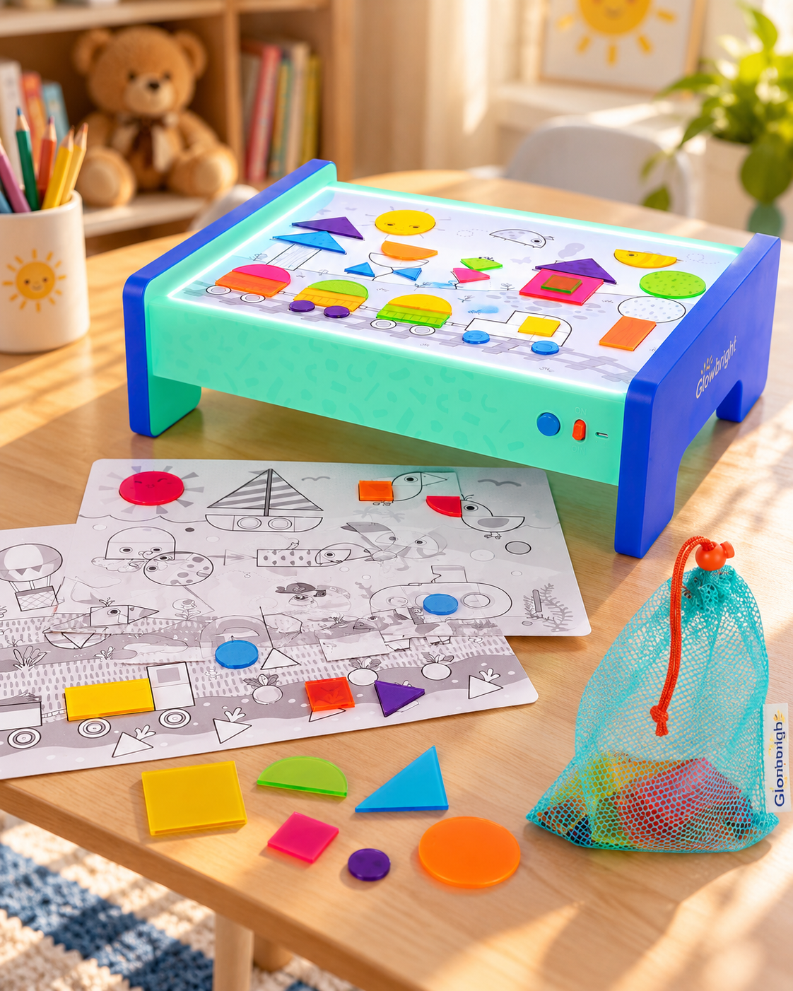 Glowbright Muotostudio – valopöytäsetti