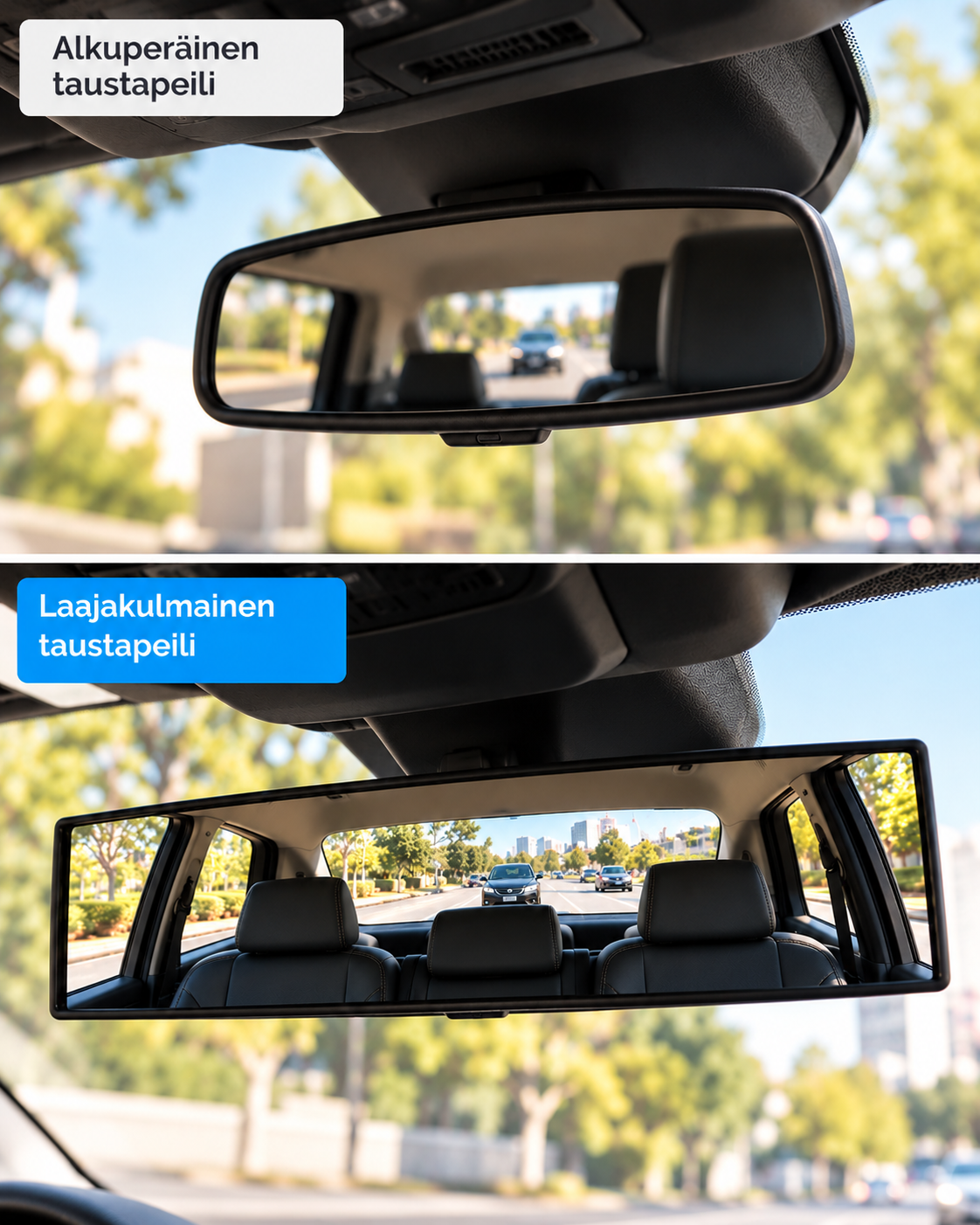 ClearArc panoraamataustapeili – helppo klipsikiinnitys