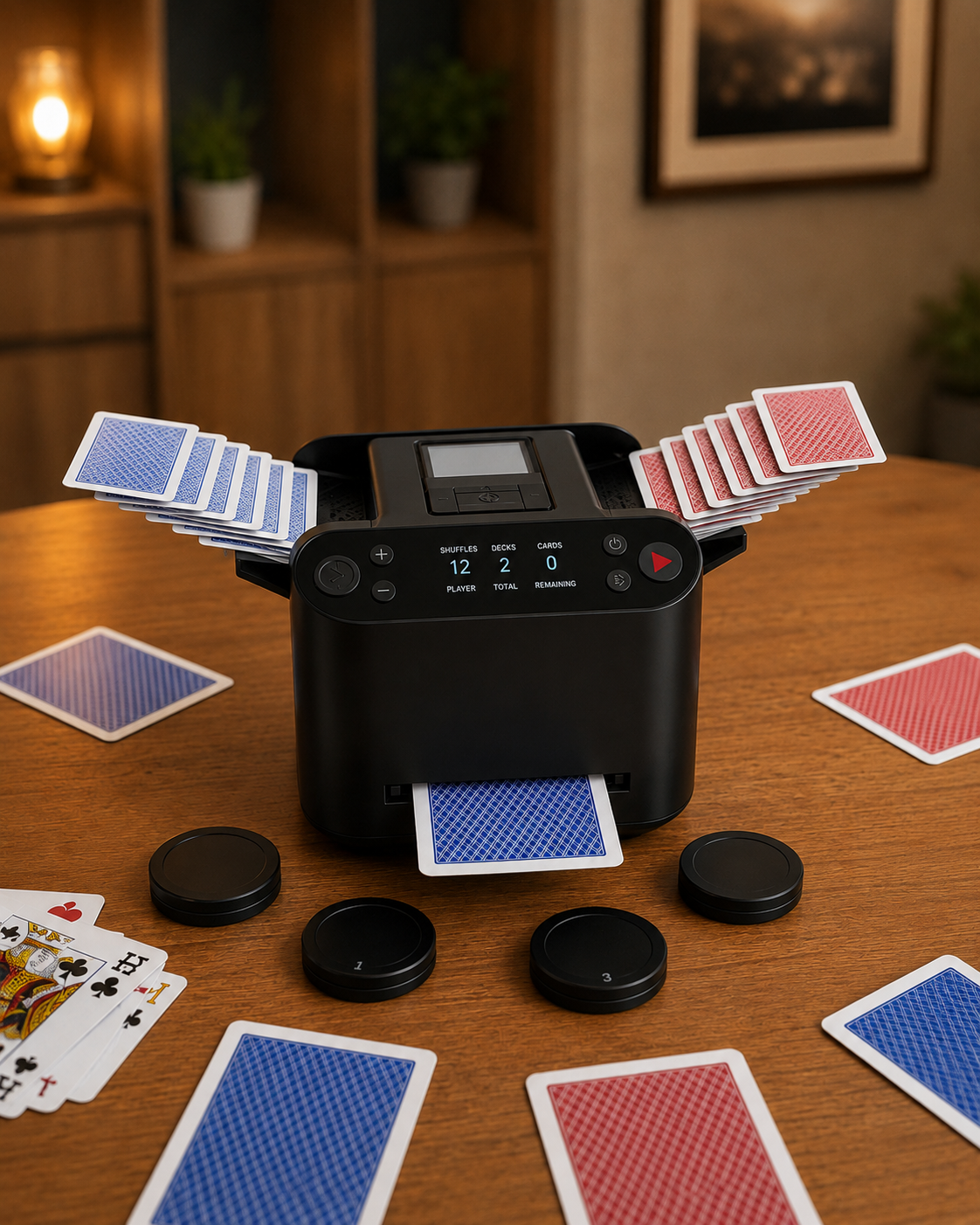 TableMate Automaattinen Korttien Jakaja Sekoitin