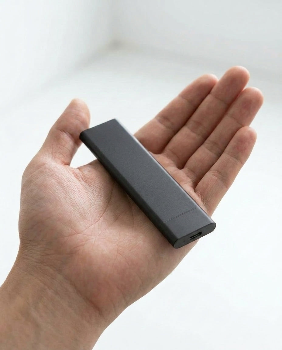2TB Kannettava SSD USB 3.1 | Ultranopea Ulkoinen Kovalevy