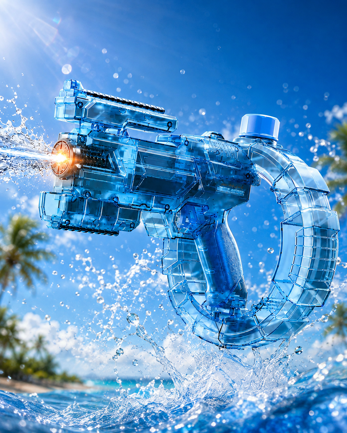 SplashJet Auto Blaster | Sähköinen automaattinen vesipyssy