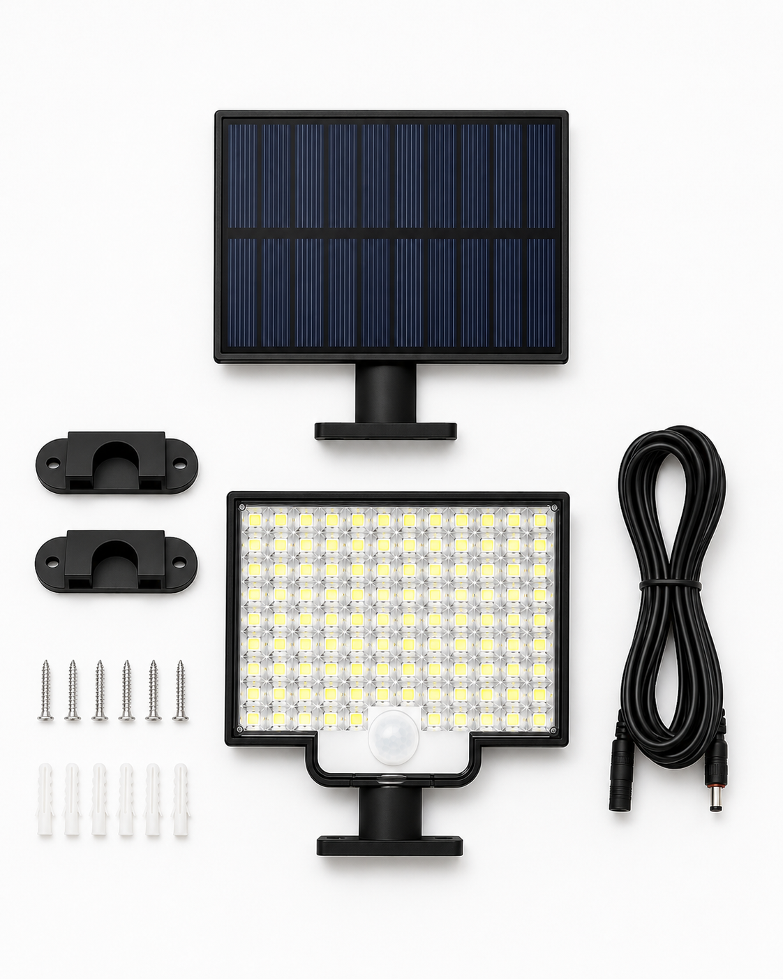 Aurinkokenno Liiketunnistinvalaisin Ulkokäyttöön | 106 LED
