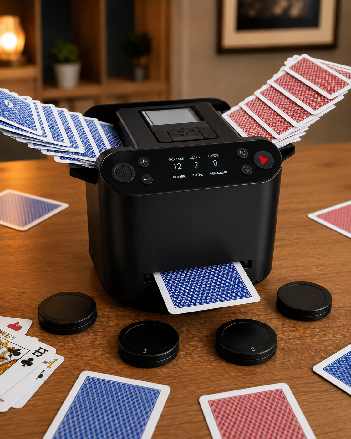 TableMate Automaattinen Korttien Jakaja Sekoitin