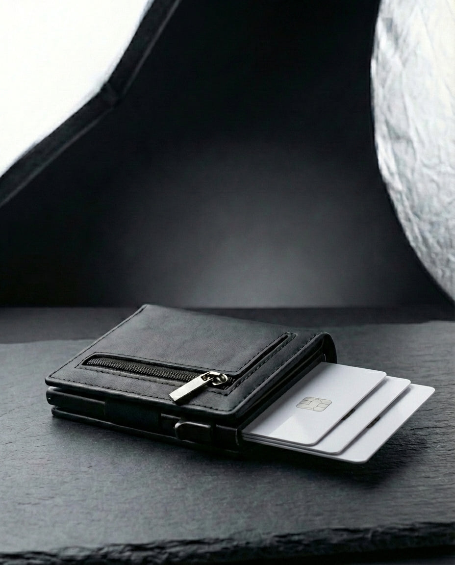 RFID-suojaava ohut lompakko – SlimVault-korttilompakko