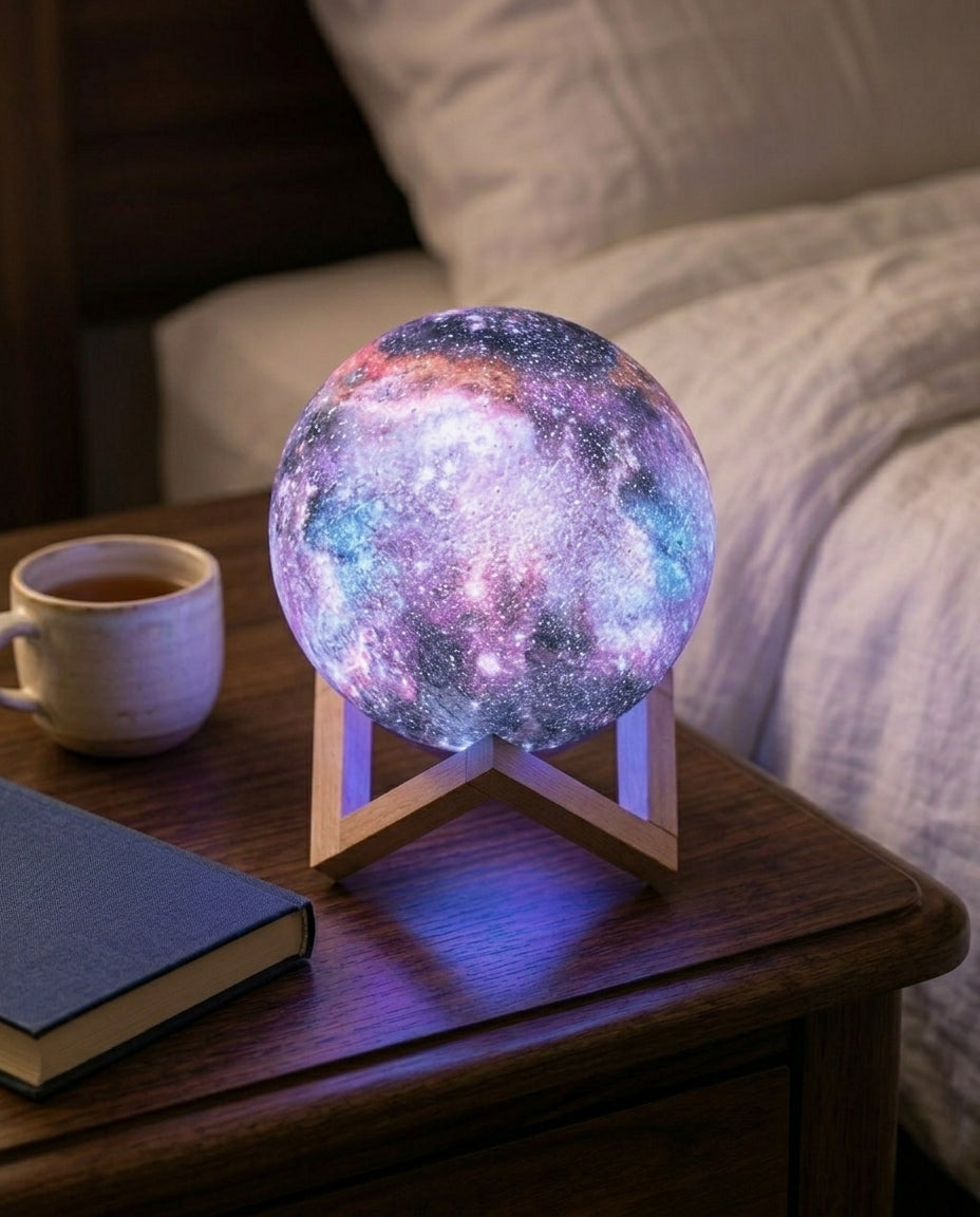 Galaxy-yölamppu kosketusohjauksella | Tähtikuvioitu yövalo