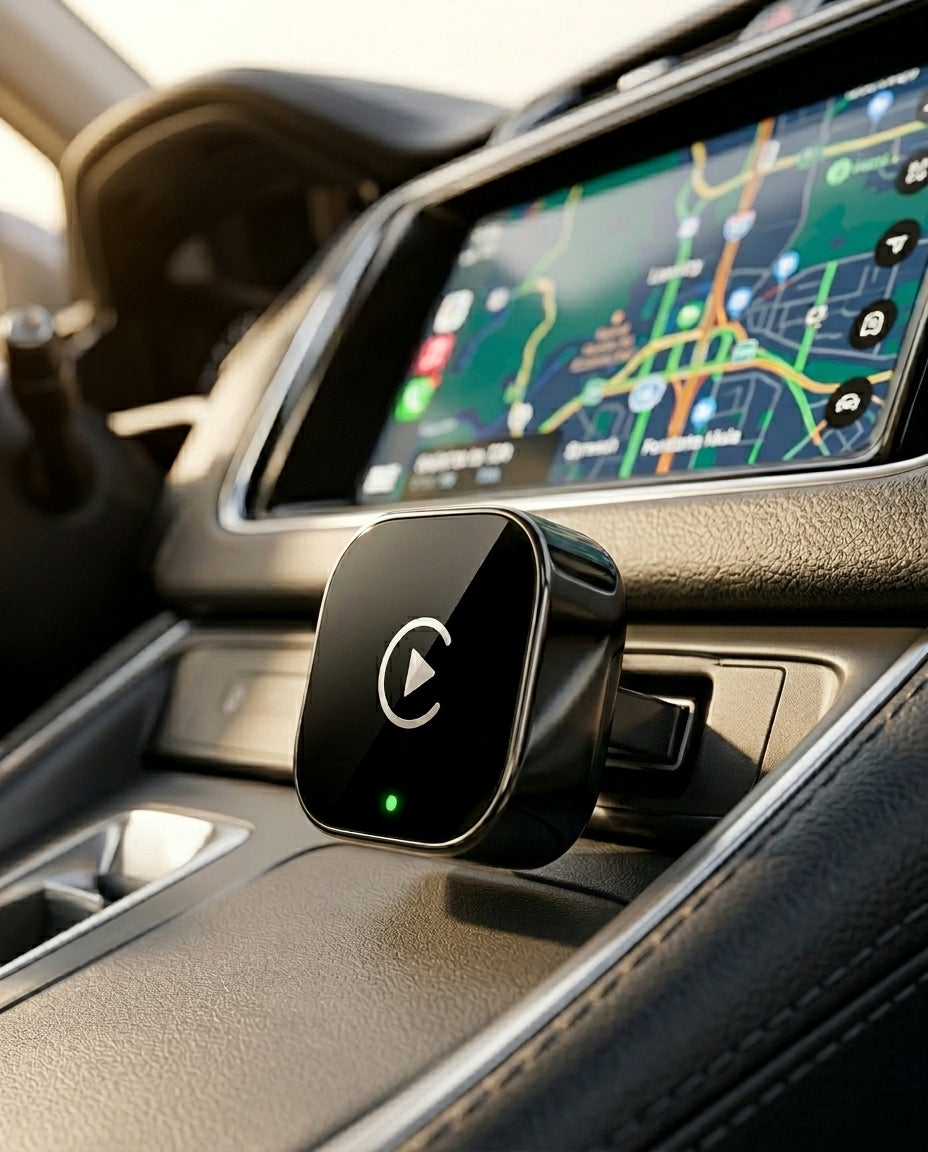 Langaton CarPlay & Android Auto -adapteri | 2-in-1
