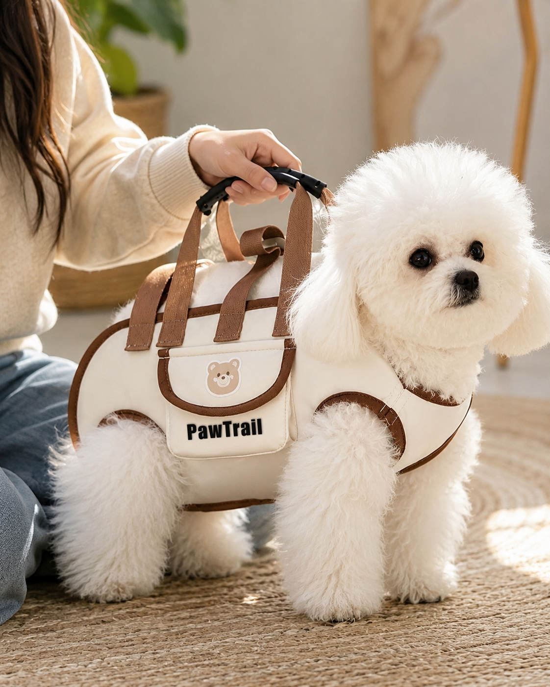 PawTrail Companion Carrier – Pehmytmateriaalinen lemmikkikantolaukku