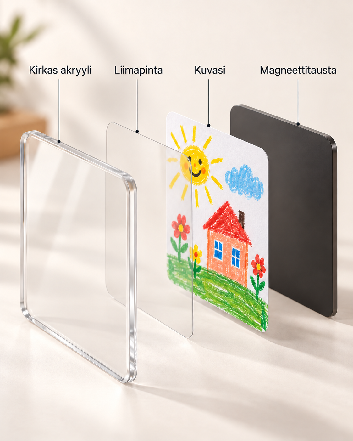 KeepFrame DIY-valokuvamagneettisarja