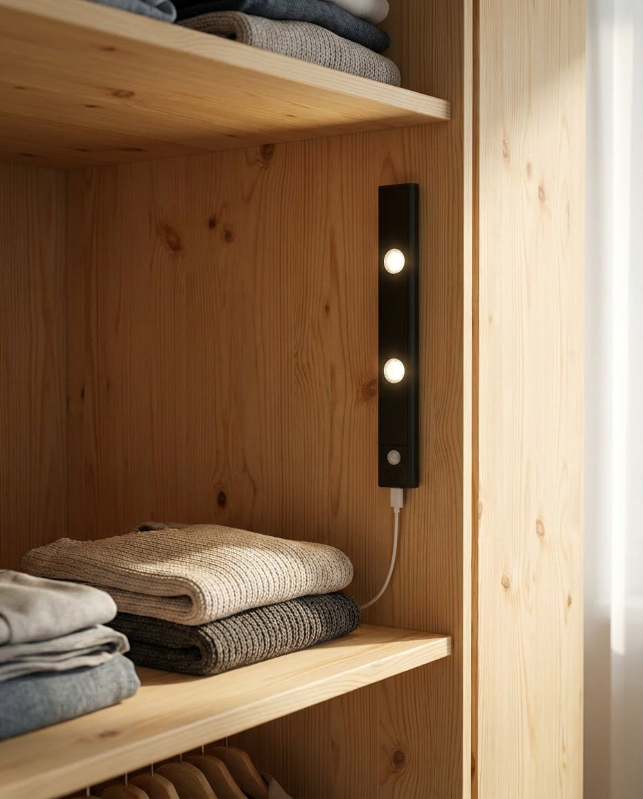 Langaton LED-valaisin liiketunnistimella | LumiStrip