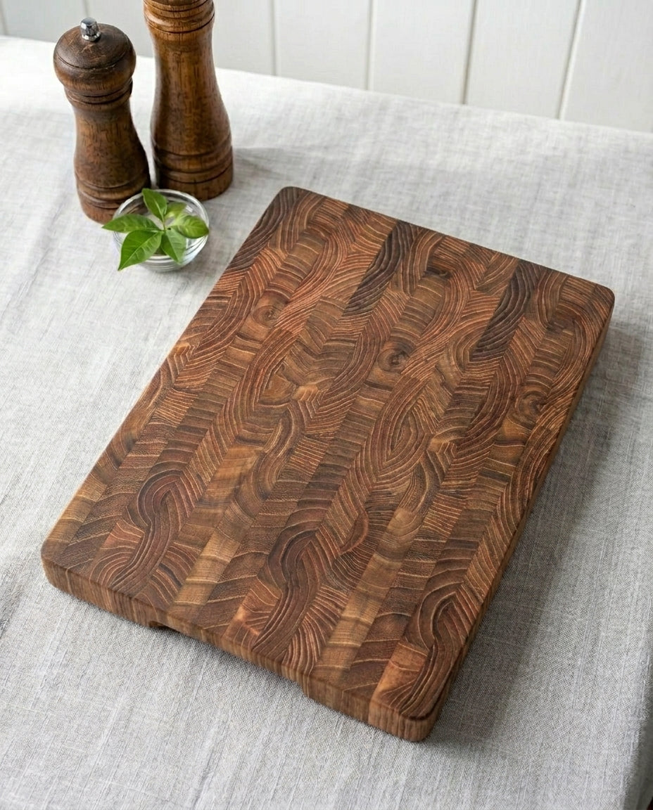 Puinen Leikkuulauta Päätypuusta | Precision Kitchen Block