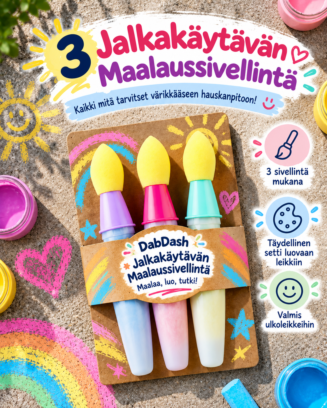 DabDash Katuliitumaalisiveltimet