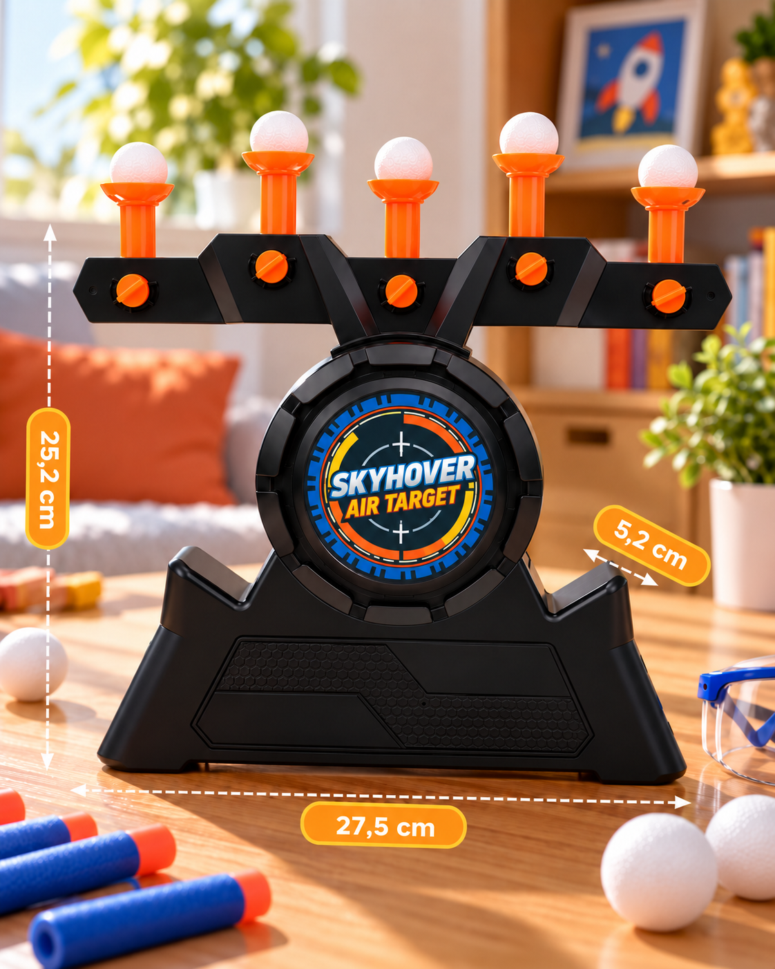 SkyHover – leijuvien pallojen maalipeli
