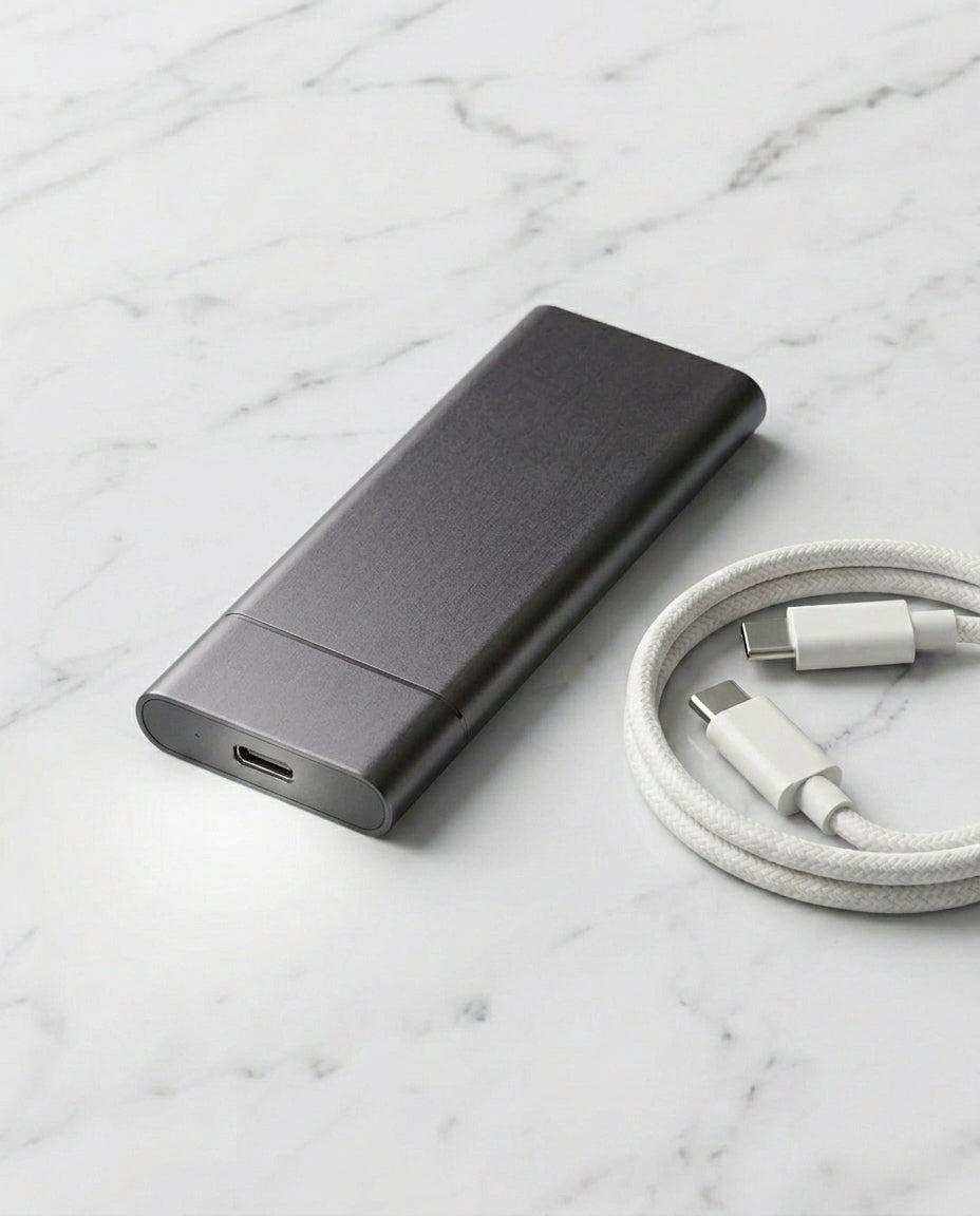 2TB Kannettava SSD USB 3.1 | Ultranopea Ulkoinen Kovalevy