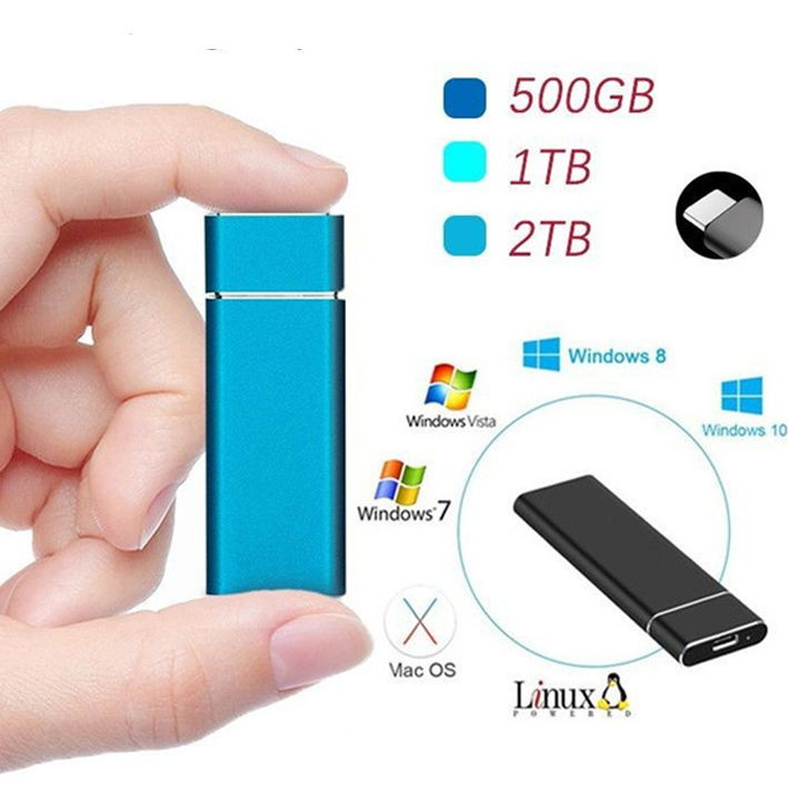 Ulkoinen SSD Kovalevy USB 3.1 Type-C