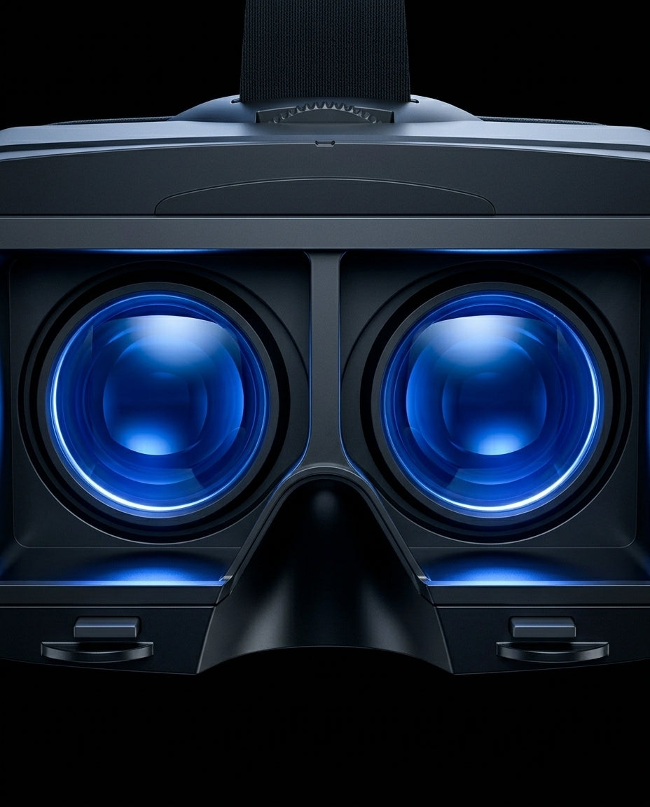 VR-kuulokkeet integroiduilla kuulokkeilla | ImmersaView Pro