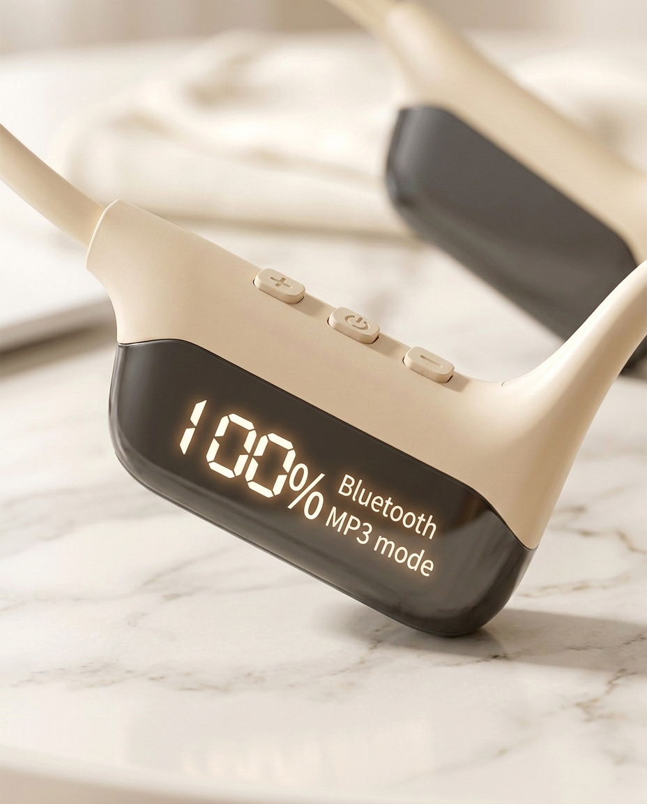 Vedenpitävät uintikuulokkeet | 32GB MP3 Bluetooth IPX8