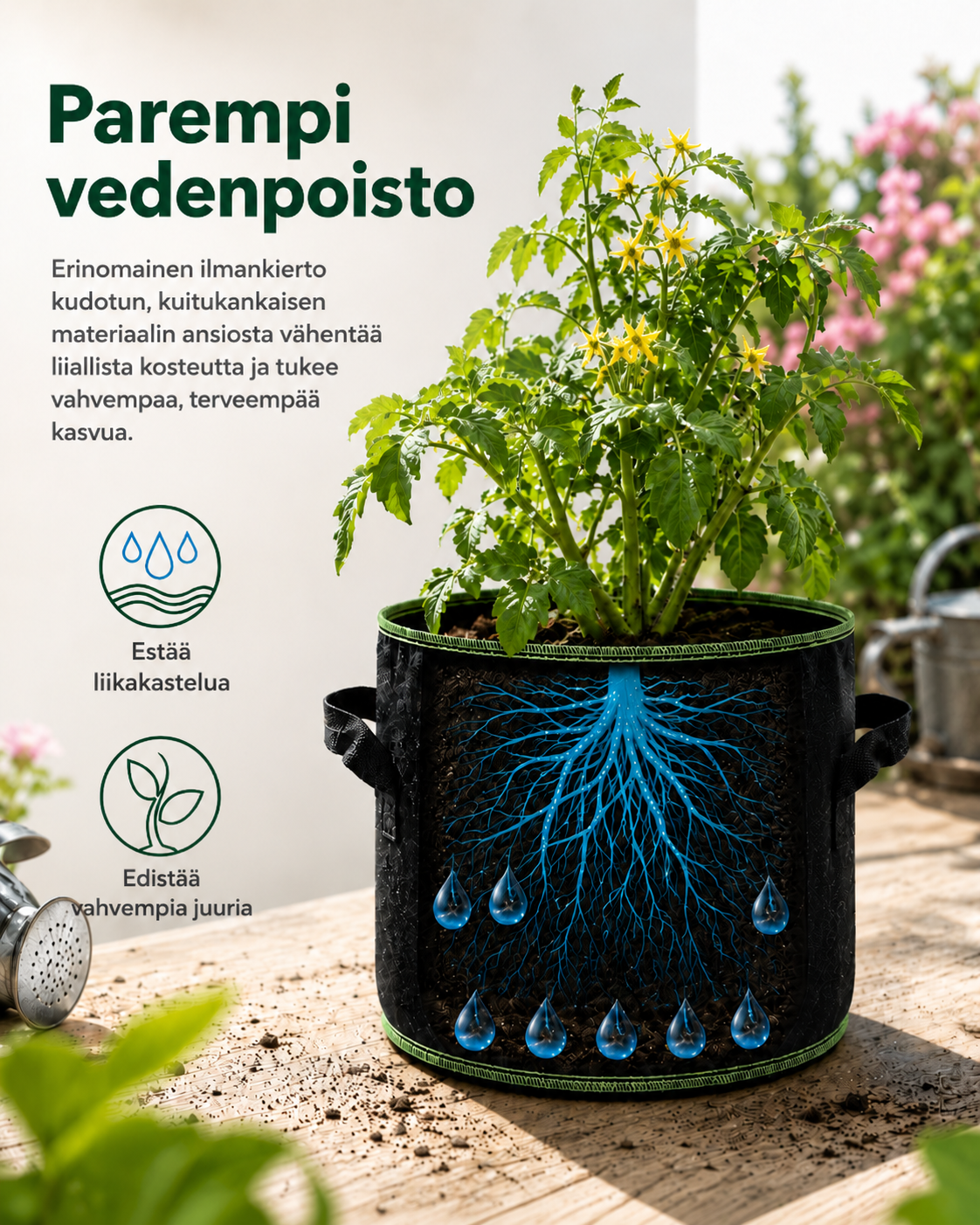 RootNest Fabric Grow Bags