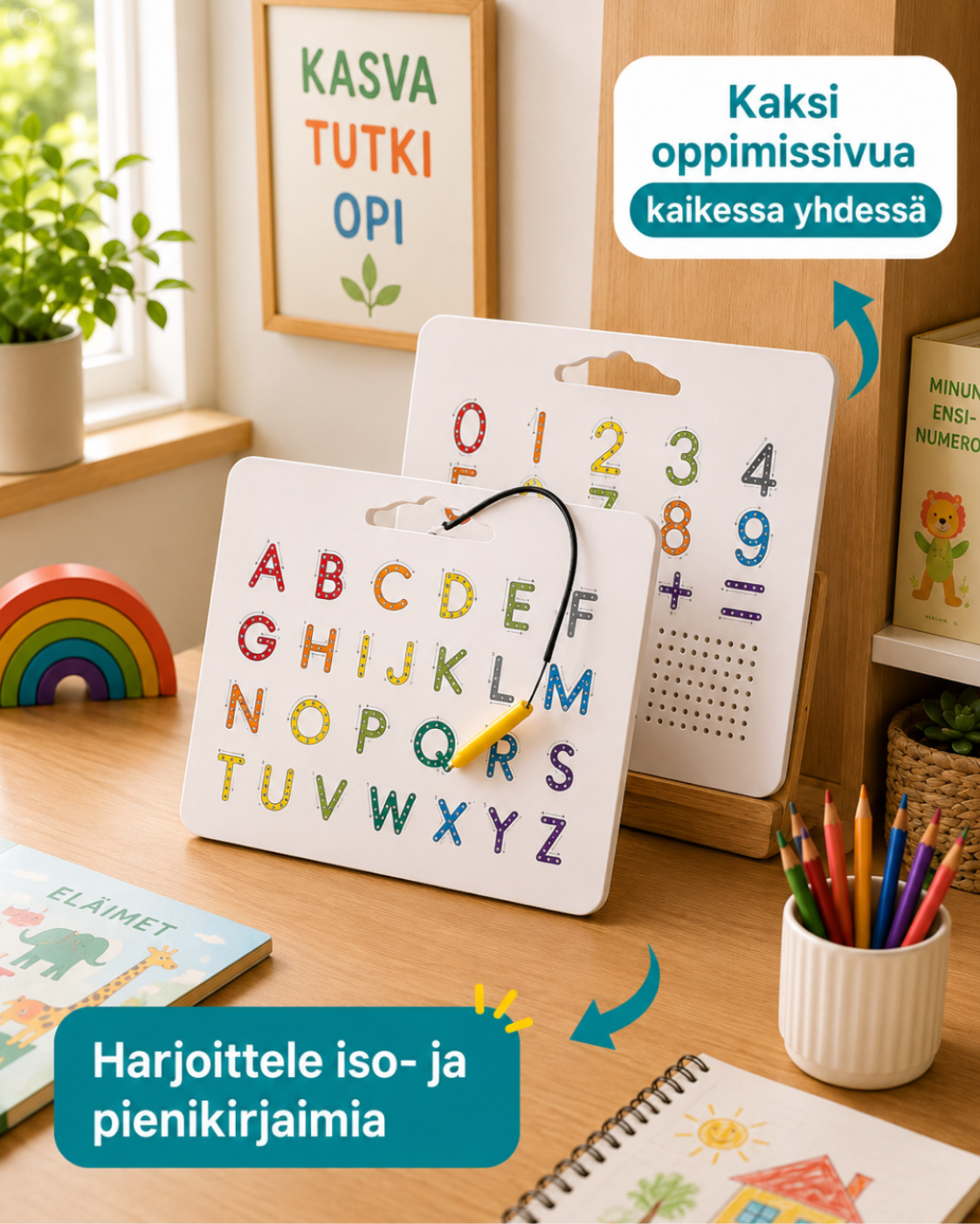 TwinTrace Magneettinen Oppimistaulu