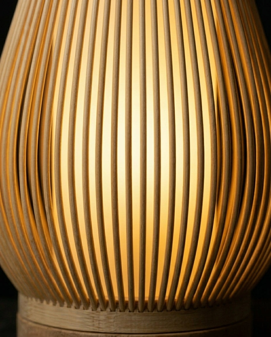 Japanilainen pöytävalaisin – Bambu Zen-lamppu | 4 kokoa