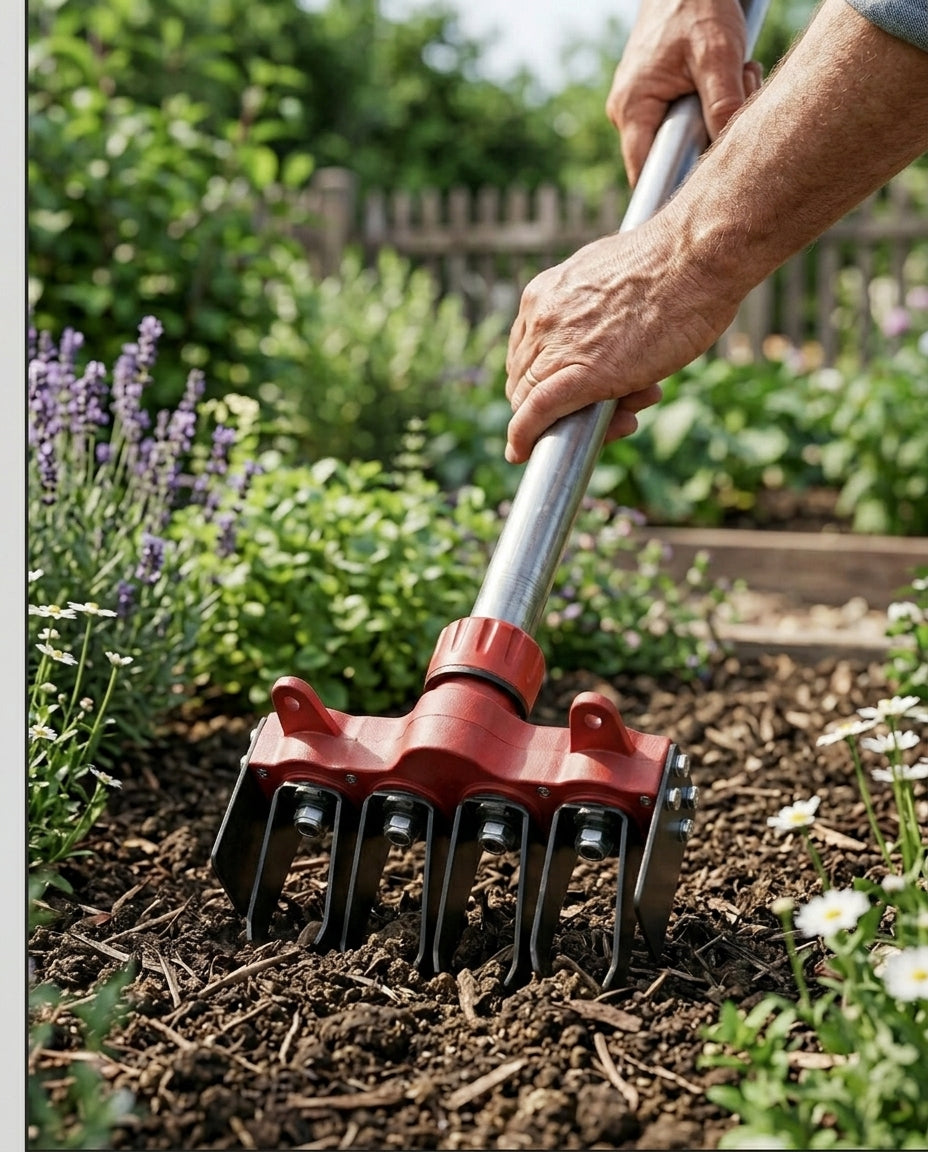Rikkaruohonpoistoterä ruohonleikkuriin – RootClear Pro