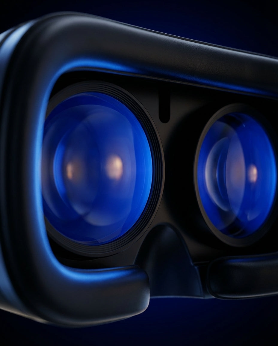 VR-headset integroidulla kuulokkeella | ImmersaView Pro