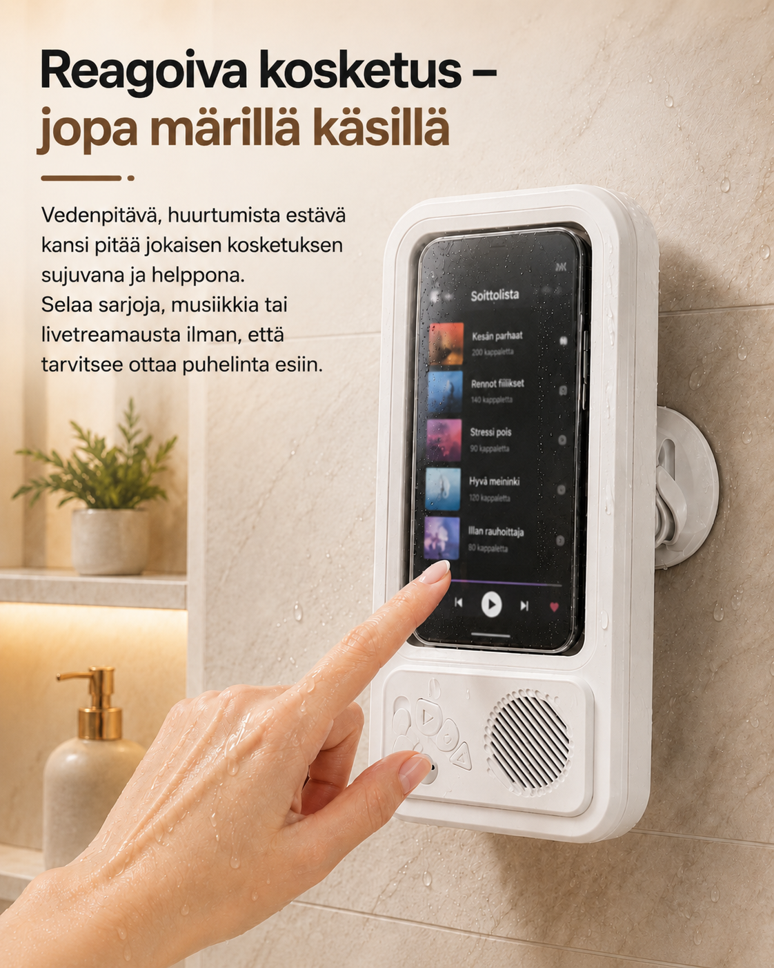 HydroCast Suihkupuhelinteline