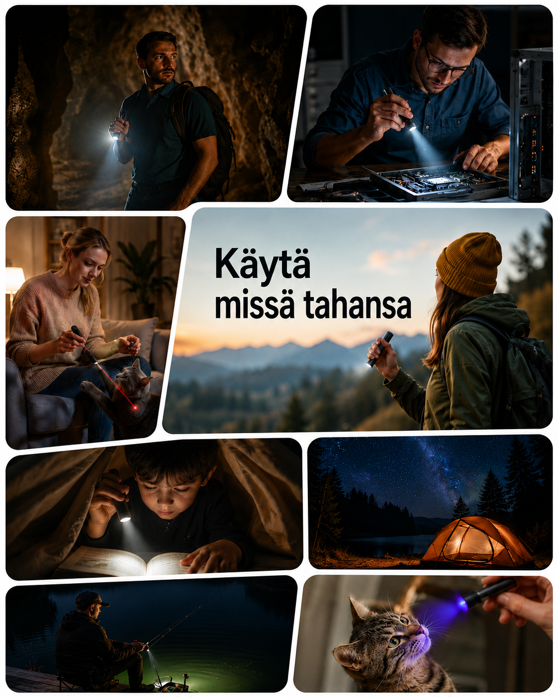 NightPath Pro EDC-taskulamppu