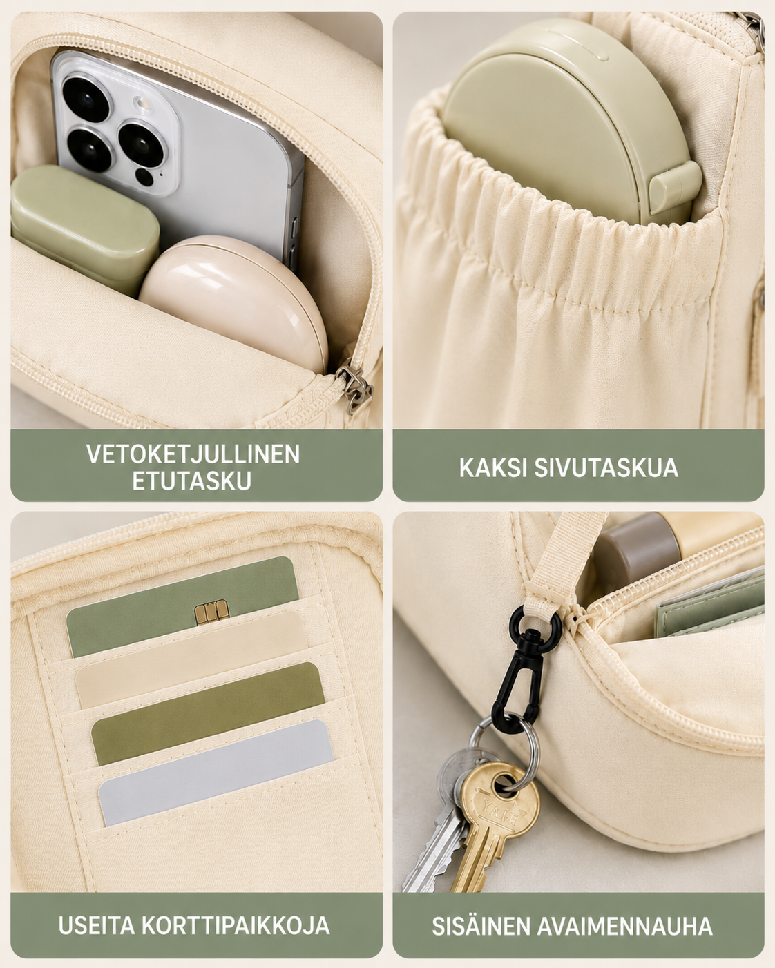 Kestrel-vartalolaukku