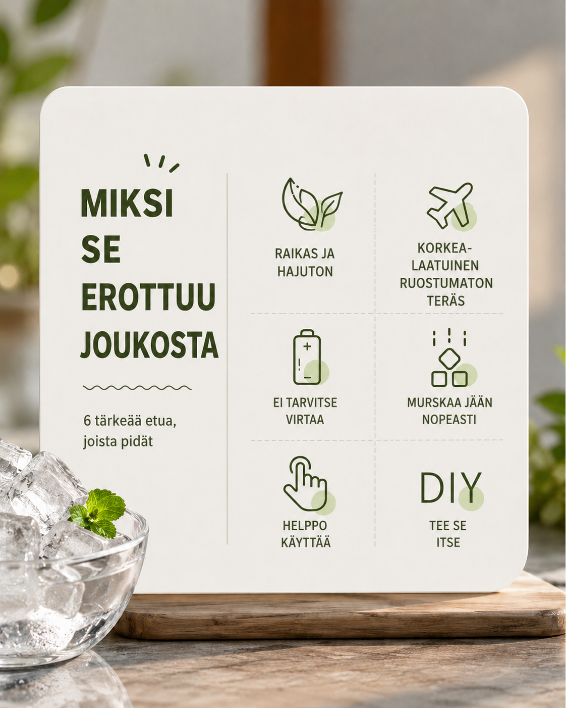 Frostcraft Käsikäyttöinen Jäähilekone