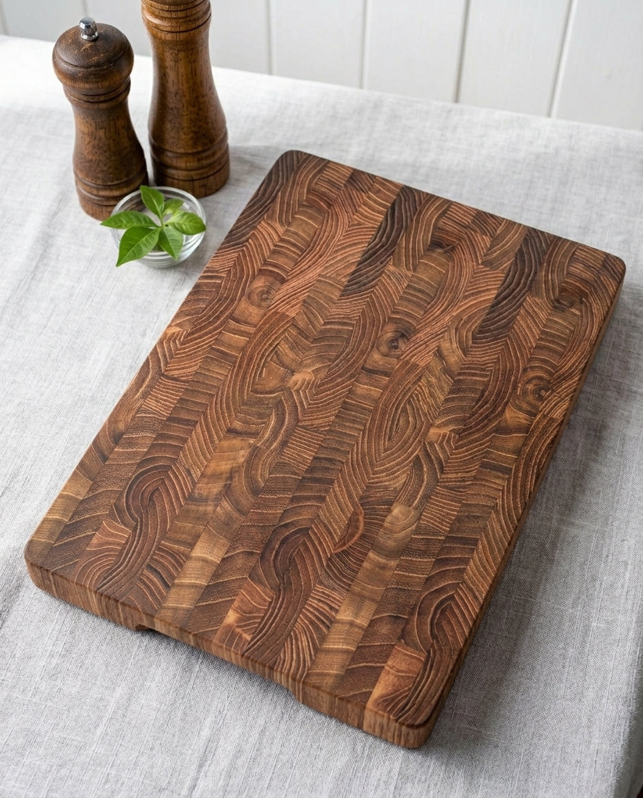 Puinen Leikkuulauta Päätypuusta | Precision Kitchen Block
