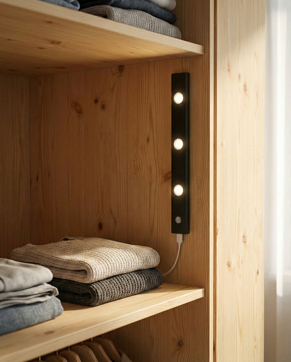 Langaton LED-valaisin liiketunnistimella | LumiStrip