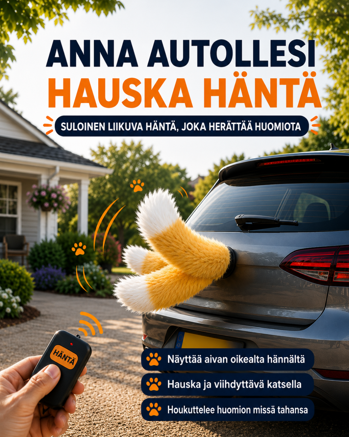 WagTail Liikkuva Ajoneuvohäntä