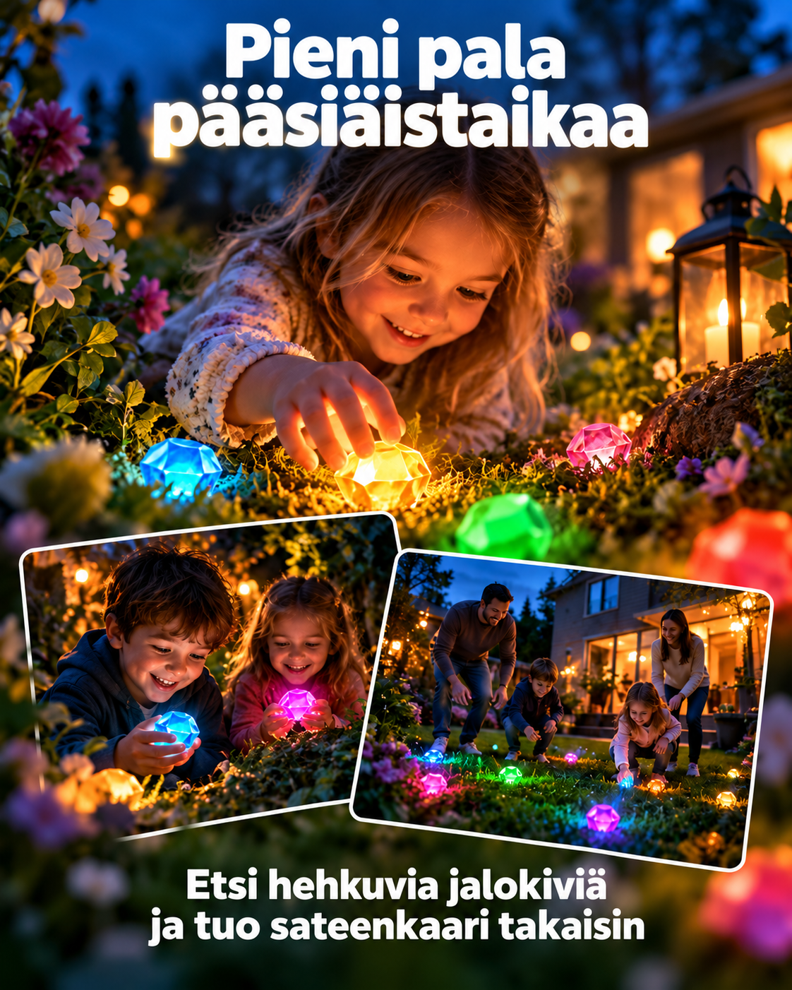 Sateenkaariseikkailu – Hohtojalokivien metsästys