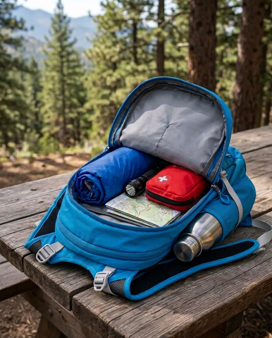 Vedenpitävä retkeilyreppu 20 L – TrailShield Pro