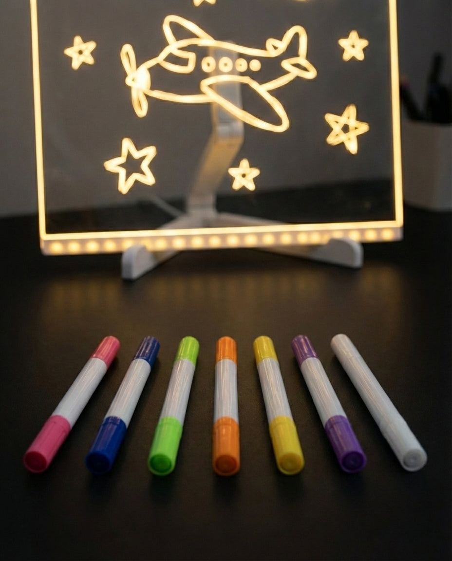 LED-piirustuslauta lapsille | GlowSketch valopinta