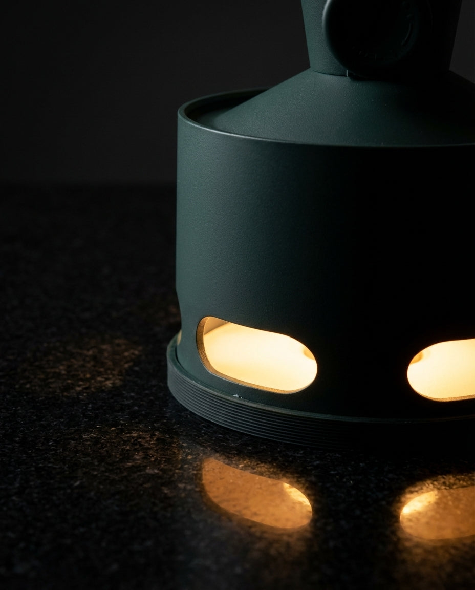 Ladattava Vintage LED-lyhty – WickGlow | USB-C
