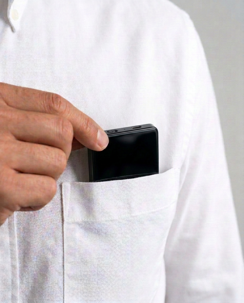 Mini Ääninauhuri 64GB | 376 Tunnin Kristallinkirkas Ääni