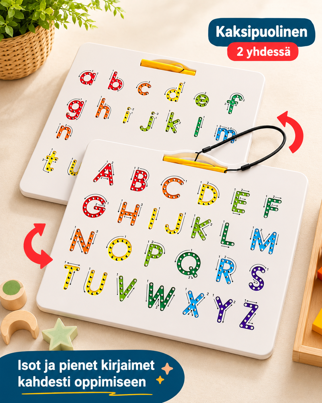 TwinTrace Magneettinen Oppimistaulu